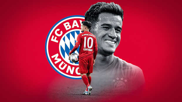 Bayern Munich playmaker Philippe Coutinho